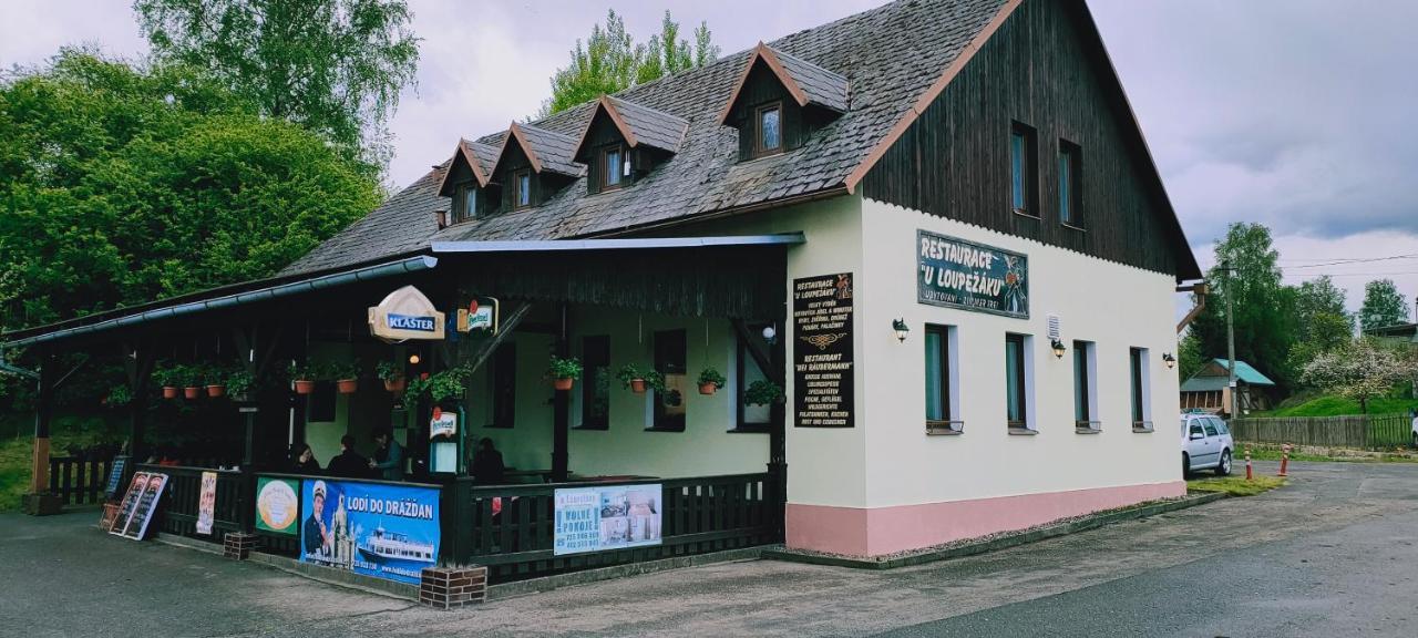 Pension U Loupežáku Hotel Jetrichovice  Bagian luar foto